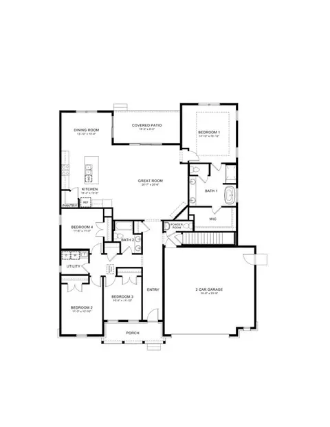 Floorplan - 957 Andrews Crest Dr, Berthoud, CO 80513 photo 1 of 1