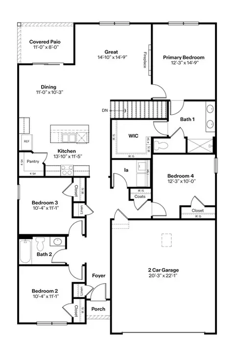 Floorplan - 1025 Hemlock Ln, Waukee, IA 50263 photo 1 of 1