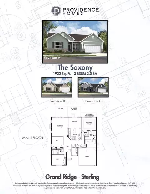 Floorplan - 6681 E 103rd Ave, Winfield, IN 46307 photo 1 of 2