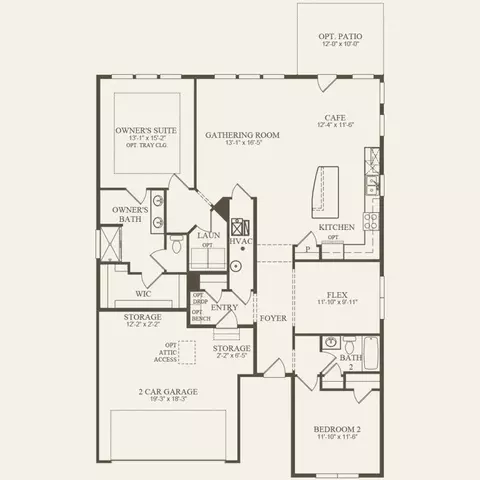 Floorplan - 19065 101st Pl, Rogers, MN 55374 photo 1 of 3