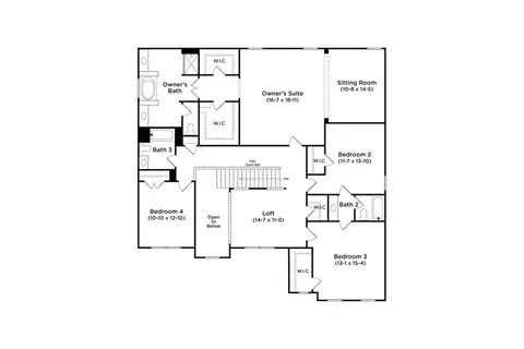 Floorplan - 105 Haverling Pass, Hampton, GA 30228 photo 2 of 2