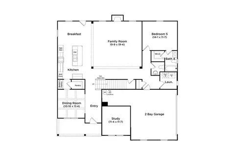 Floorplan - 105 Haverling Pass, Hampton, GA 30228 photo 1 of 2