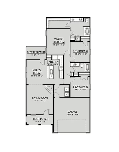 Floorplan - 32573 White Bloom Ln, Walker, LA 70785 photo 1 of 1