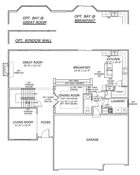 Floorplan - 1020 Taylor Green Dr, Union, MO 63084 photo 2 of 3