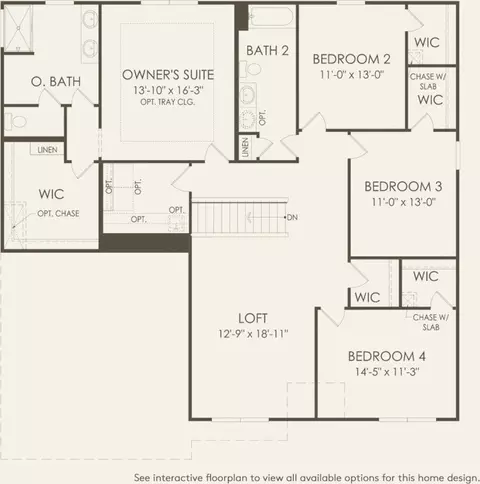 Floorplan - 6553 Creststone Ct, Plainfield, IN 46168 photo 2 of 2