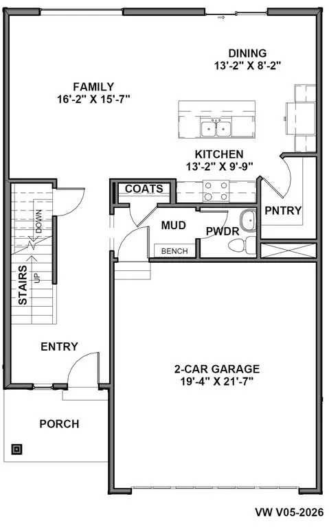 Floorplan - 259 E Serenity Ave, Tooele, UT 84074 photo 1 of 2