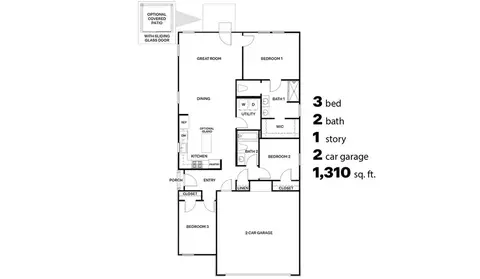 Floorplan - 14011 E Canidae Dr, Vail, AZ 85641 photo 1 of 1