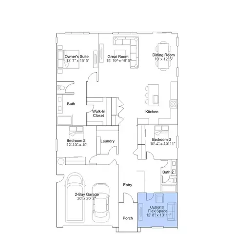 Floorplan - 27188 Xaphoon Ct, Menifee, CA 92585 photo 2 of 2
