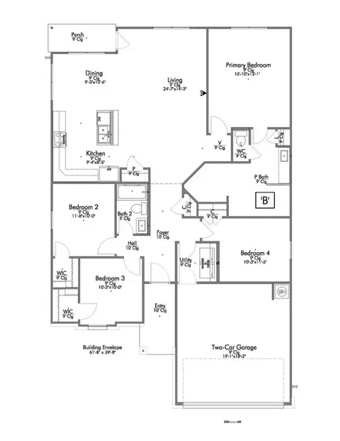 Floorplan - 1901 Sebright Dr, Bryan, TX 77807 photo 1 of 1