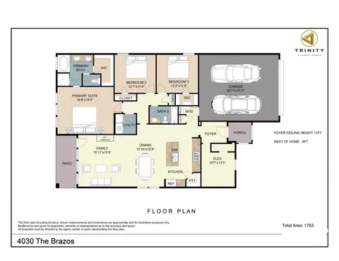 Floorplan - 409 Smith Rd, Springtown, TX 76082 photo 1 of 1