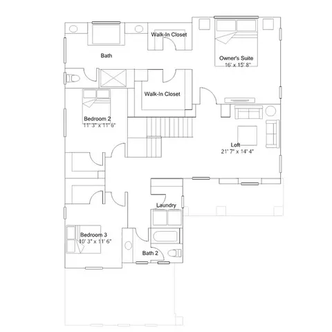 Floorplan - 2851 Wrangell St, Manteca, CA 95337 photo 2 of 2