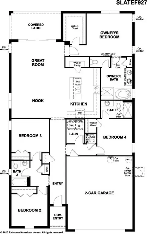 Floorplan - 1212 Daisy Hill Ave, Dundee, FL 33844 photo 1 of 1