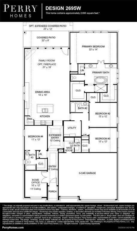Floorplan - 1101 Sandgate Dr, Forney, TX 75126 photo 1 of 1