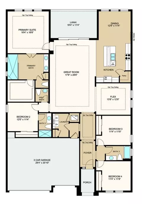 Floorplan - 5292 Goldfinch Dr, Saint Cloud, FL 34771 photo 1 of 3