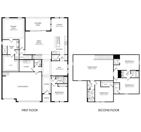 Floorplan - 412 Brookhaven Tr, Ormond Beach, FL 32174 photo 1 of 1
