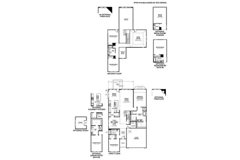 Floorplan - 1405 Snapdragon Ct, Prosper, TX 75078 photo 1 of 5