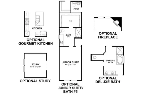 Floorplan - 1405 Snapdragon Ct, Prosper, TX 75078 photo 3 of 5