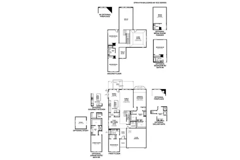 Floorplan - 1405 Snapdragon Ct, Prosper, TX 75078 photo 1 of 5