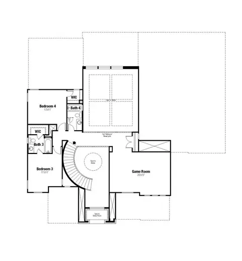Floorplan - 3305 Emerald Lake Path, Georgetown, TX 78628 photo 2 of 3
