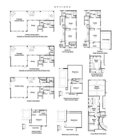 Floorplan - 3305 Emerald Lake Path, Georgetown, TX 78628 photo 3 of 3