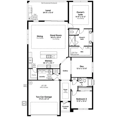 Floorplan - 5035 Shade Forest Dr, Parrish, FL 34219 photo 1 of 1