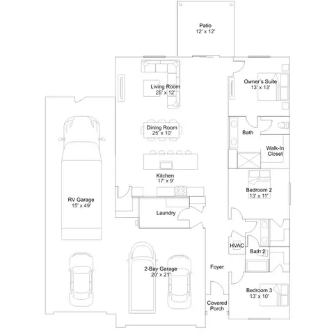 Floorplan - 4507 Segovia Ave, Caldwell, ID 83607 photo 1 of 1