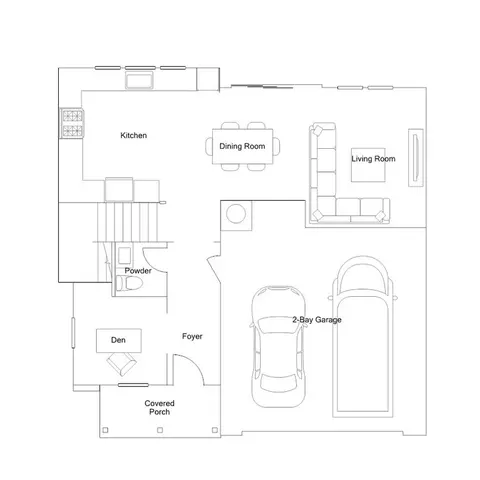 Floorplan - 1716 Grape St, Fullerton, CA 92835 photo 1 of 2