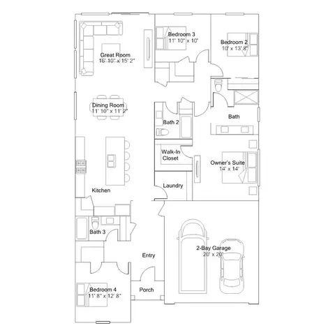 Floorplan - Hwy 41 & Ave. 12, Madera, CA 93636 photo 1 of 1