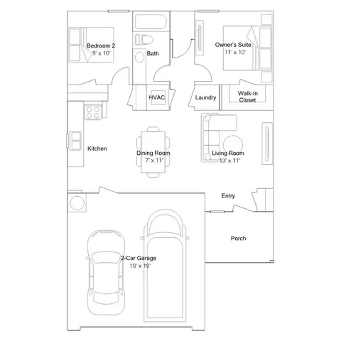 Floorplan - 105 N Lopp Ranch Rd, Haskell, OK 74436 photo 1 of 1