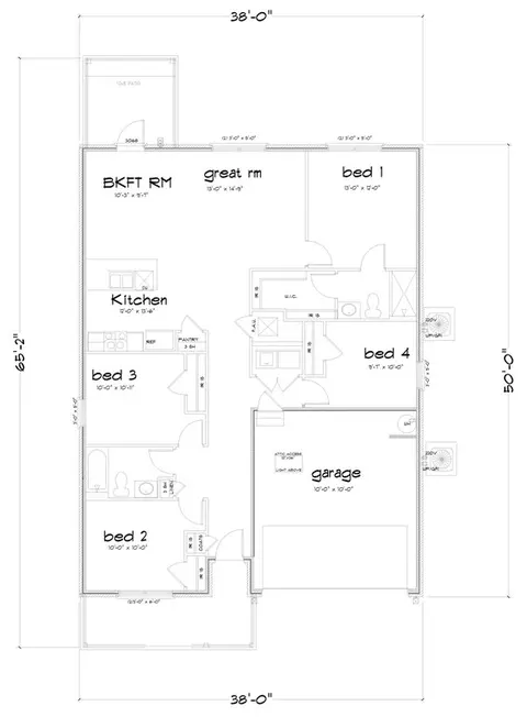 Floorplan - 28025 Hallow Trl, Elberta, AL 36530 photo 2 of 2