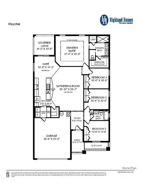 Floorplan - 5605 Buckeye Bend Dr, Saint Cloud, FL 34772 photo 1 of 2