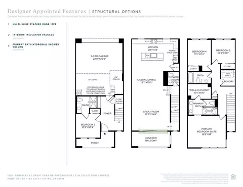 Floorplan - 144 Jack, Irvine, CA 92618 photo 1 of 4
