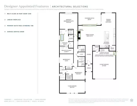 Floorplan - 7049 W Alveo Dr, Eagle, ID 83616 photo 2 of 2