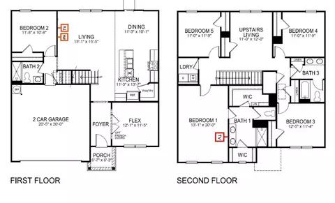 Floorplan - 123 Ruby Prince Rd, Gilbert, SC 29054 photo 1 of 1
