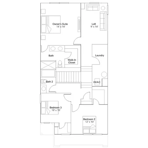 Floorplan - 7199 Honeysuckle Ct, Pendleton, IN 46064 photo 2 of 2