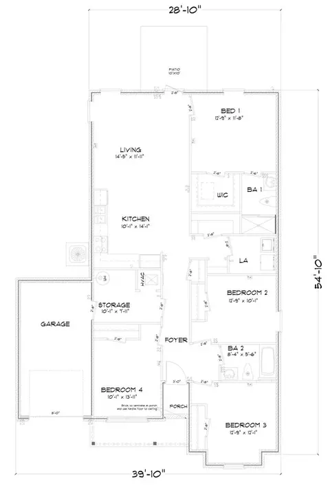 Floorplan - 11023 Elemis Dr, Daphne, AL 36526 photo 3 of 3
