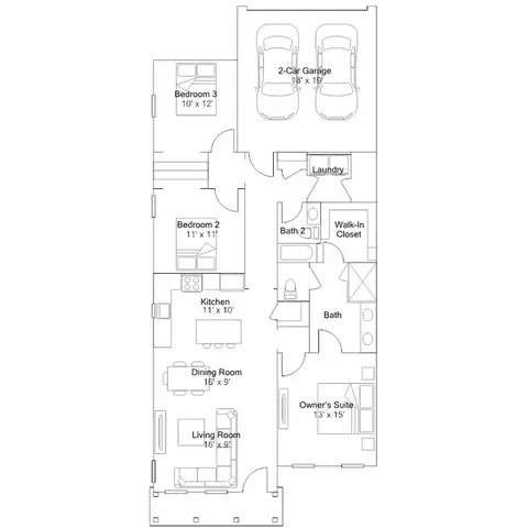 Floorplan - 67 Belfort Ct, Saint Augustine, FL 32092 photo 1 of 1
