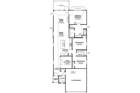 Floorplan - 6517 Adderly Rd, Pilot Point, TX 76258 photo 2 of 3