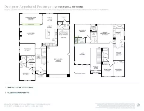 Floorplan - 535 Abeja Dr, Corona, CA 92881 photo 1 of 3