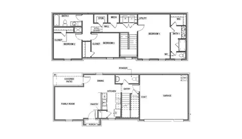 Floorplan - Closing Out, Springdale, AR 72764 photo 1 of 1