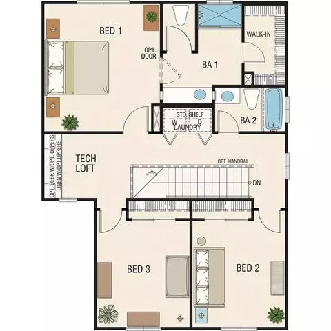 Floorplan - 484 Anthology St, Turlock, CA 95380 photo 3 of 3
