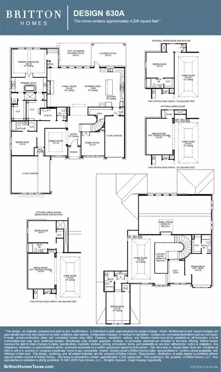 Floorplan - 841 Overlook Dr, Prosper, TX 75078 photo 1 of 1