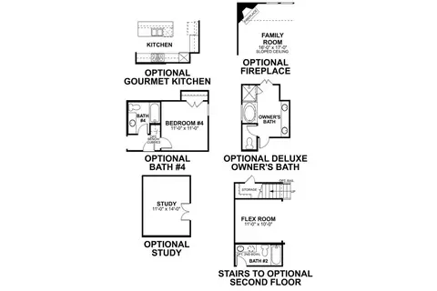 Floorplan - 828 Sanger Ln, Leander, TX 78641 photo 2 of 3