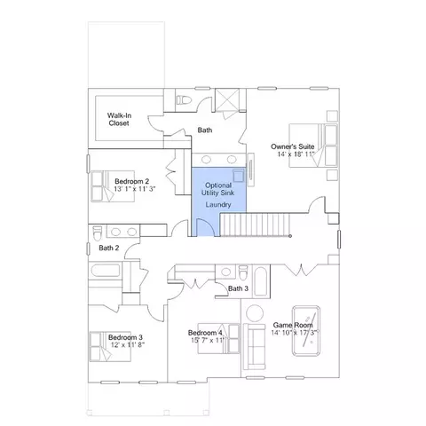 Floorplan - 1101 Cosmic Dr, Durham, NC 27703 photo 5 of 5