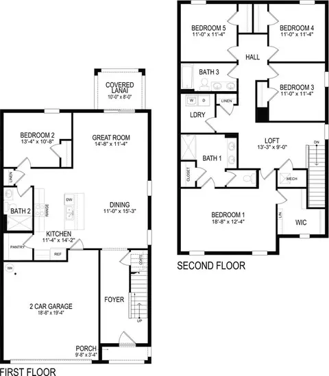 Floorplan - 10529 Grain Silo Trl, Parrish, FL 34219 photo 1 of 1