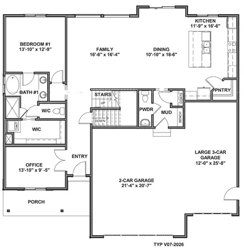 Floorplan - 1340 N 1275 E #13, Logan, UT 84341 photo 1 of 3