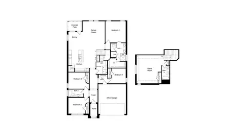 Floorplan - 14680 Supernova Ave, Fort Worth, TX 76052 photo 1 of 1