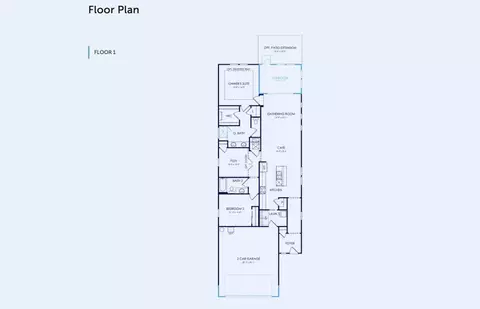 Floorplan - 693 Continuum Loop, Yulee, FL 32097 photo 1 of 1