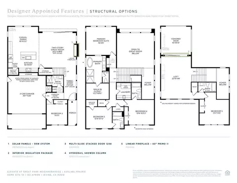 Floorplan - 133 Apron, Irvine, CA 92618 photo 1 of 4