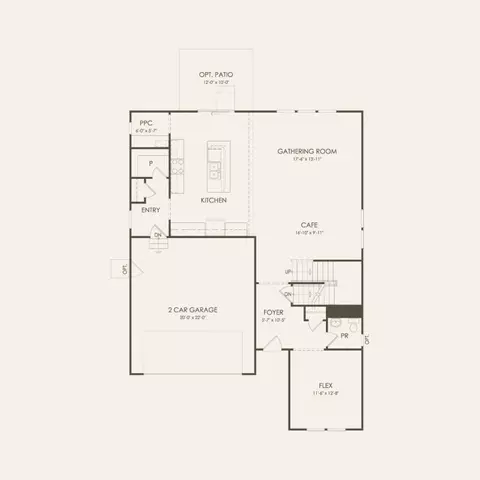 Floorplan - 3163 Vineyard Ln, Aurora, IL 60502 photo 1 of 2